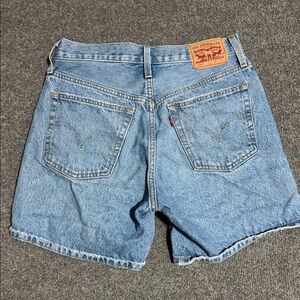 Levi's Light Blue Denim Shorts